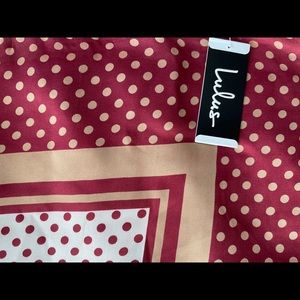 Lulus Polka Dot Scarf